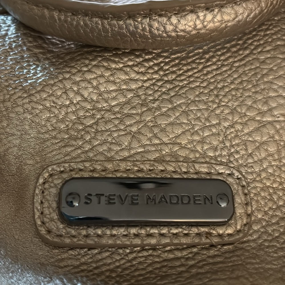 Steve Madden Gold Women's Handbag - Picture 4 of 5